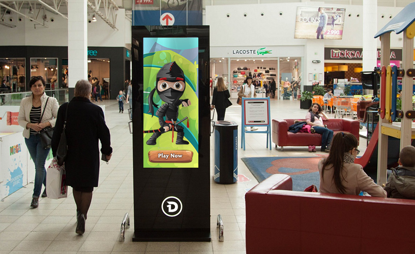 Interactive Displays for commercial spaces