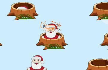 Santa Bop Interactive Surface Game